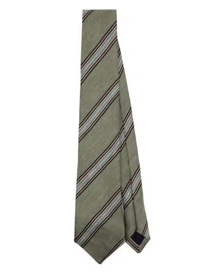 PAUL SMITH PAUL SMITH MEN TIE BLOCK STRIPE ACCESSORIES