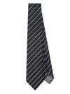Paul Smith Men Tie Mini Multi Strap In Navy