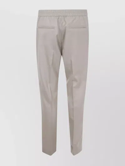 Paul Smith Men's Trousers Elastic Waistband In Neutral