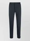 Paul Smith Tapered-leg Wool Chinos In Blue