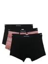 Paul Smith Men Signautre Stripe 3pack Boxers In Black