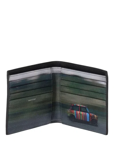 Paul Smith Men Wallet Billfold In Black