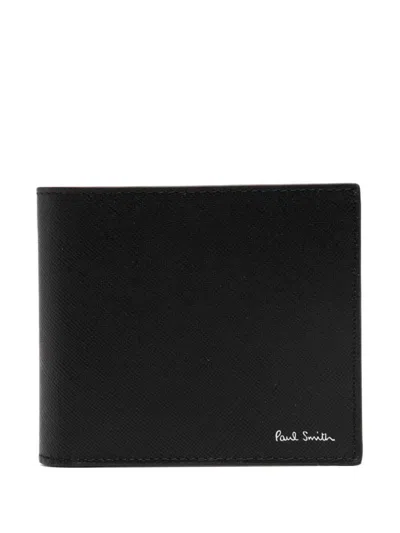 Paul Smith Men Wallet Billfold Coin Accessories In Black