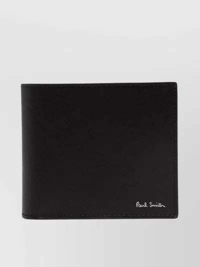 PAUL SMITH MEN WALLET BILLFOLD COIN PRINTED DESIGN