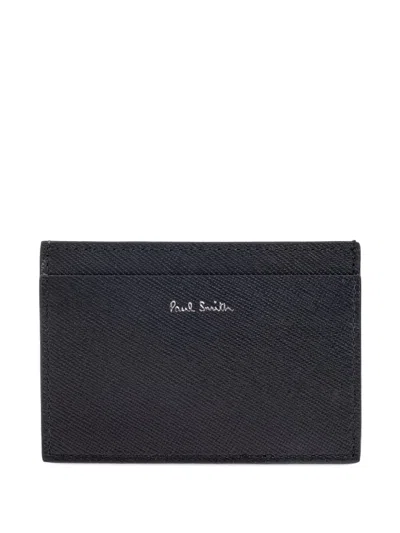 Paul Smith Men Wallet Cc Case In Black