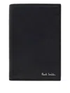 Paul Smith Embossed Cardholder In Black