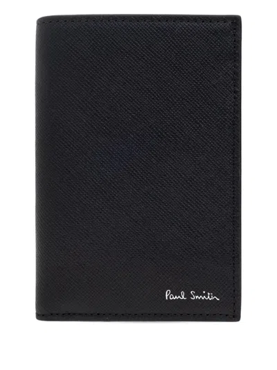 PAUL SMITH MEN WALLET N/S CC CASE,M1A.4774.TGLECO 79 BLACK