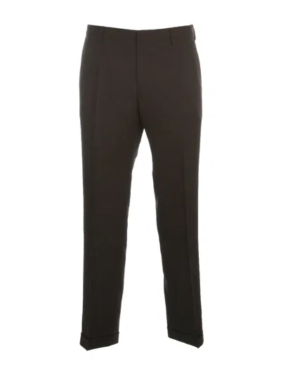 Paul Smith Slim Fit Tailored Trousers In Black