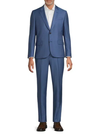 Paul Smith Men's Wool Suit In Blue