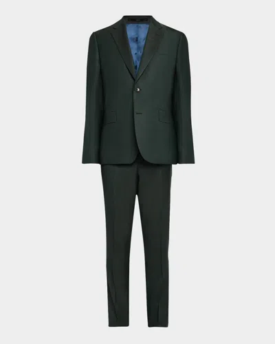 Paul Smith Men's Wool Tailored-fit Suit In Dark Green