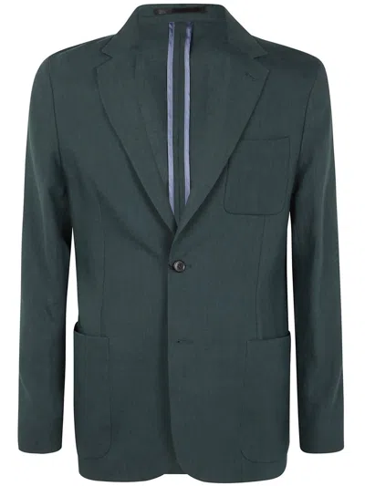 Paul Smith Mens 2 Botton Jacket Clothing In Green