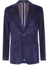 Paul Smith Mens 2 Button Jacket Clothing In Blue