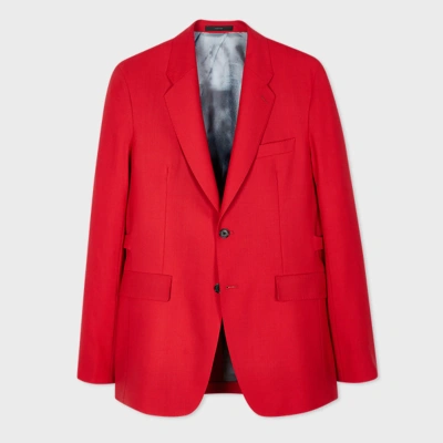 Paul Smith Mens 2 Button Jacket In Red
