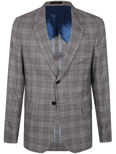 Paul Smith Mens 2 Buttons Jacket Clothing In Beige