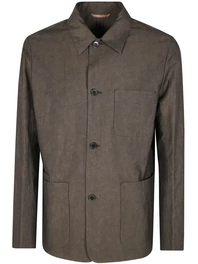Paul Smith Mens 4 Buttons Casual Jacket Clothing In Brown