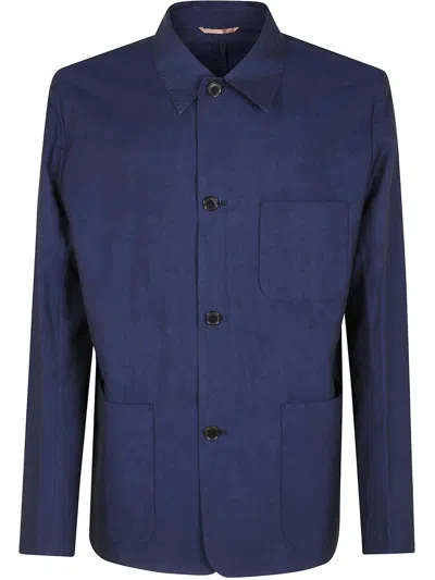Paul Smith Mens 4 Buttons Casual Jacket Clothing In Blue
