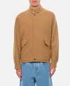 Paul Smith Wool Bomber Jacket In Beige