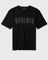 Paul Smith Mens Casual Fit Stripe Graphic T-shirt