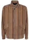 Paul Smith Men Mens Casual Jacket In Multicolour