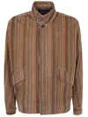 Paul Smith Men Mens Casual Jacket In Multicolour