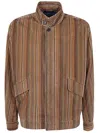 Paul Smith Men Mens Casual Jacket In Multicolour
