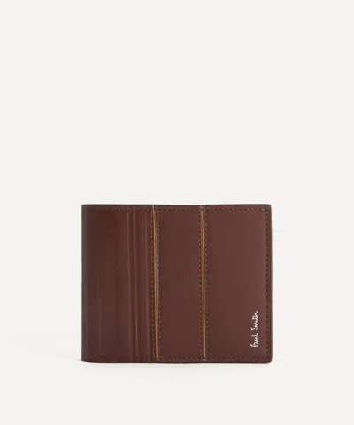Paul Smith Mens Compact Billfold Wallet In Brown