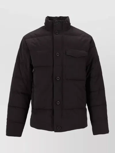 Paul Smith Mens Cropped Fibre Down Jacket In Animal Print