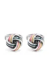 Paul Smith Mens Cufflink Bright Knot Accessories In Grey