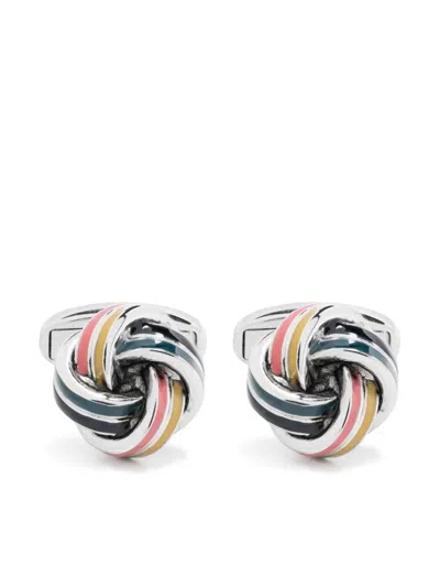 PAUL SMITH PAUL SMITH MENS CUFFLINK BRIGHT KNOT ACCESSORIES