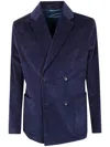 Paul Smith Mens Double Breast Blazer In Blue