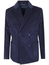 Paul Smith Mens Double Breast Blazer In Blue