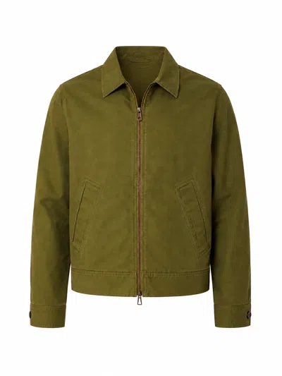 Paul Smith Mens Harrington Jacket In Green