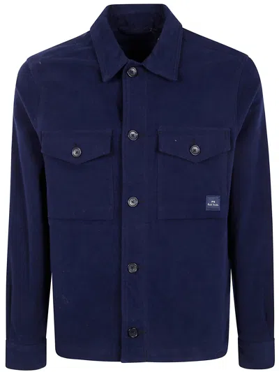 PAUL SMITH PAUL SMITH MENS MILITARY OVERSHIRT JACKET