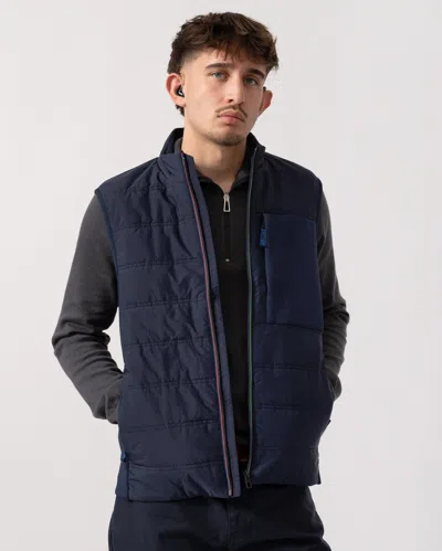 Paul Smith Mens Mixed Media Gilet