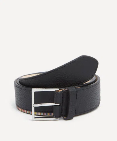 Paul Smith Mens Multistripe Edge Men's Belt In Black