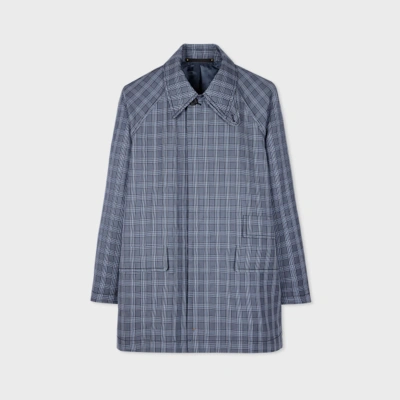 Paul Smith Mens Oversized Fit Coat In Blue