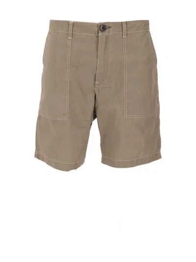 Paul Smith Mens Patch Pkt Shorts In Gray