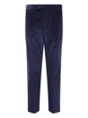 Paul Smith Mens Pleated Trouser In Blue