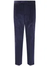 Paul Smith Mens Pleated Trouser In Blue