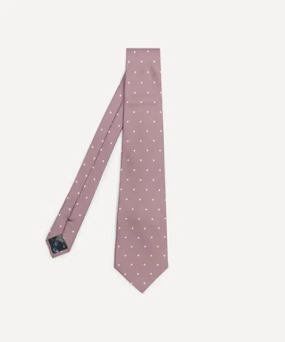 Paul Smith Mens Polka Dot Silk Tie