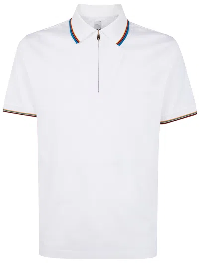 Paul Smith Mens Polo Shirt Str Detail