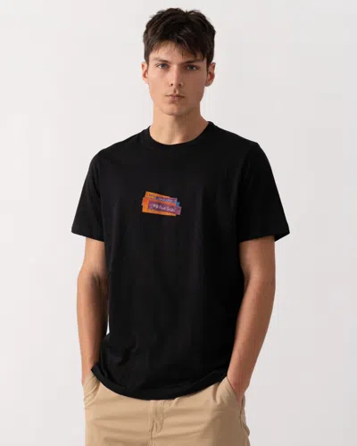 Paul Smith Mens Reg Fit Short Sleeve Ps Logo T-shirt