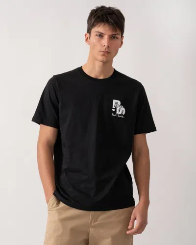 Paul Smith Mens Reg Fit Short Sleeve Ps Zebra T-shirt
