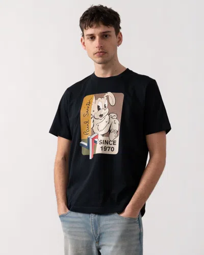 Paul Smith Mens Regular Fit 1970 Bunny T-shirt