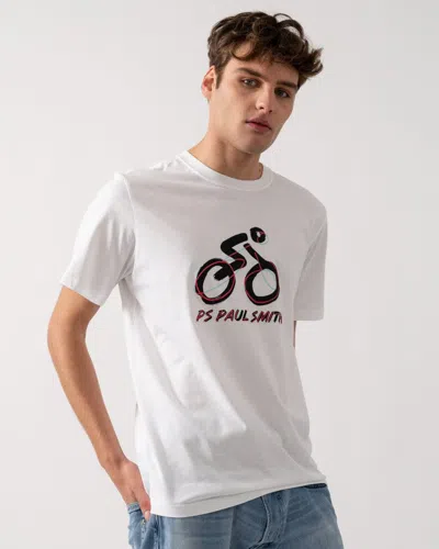 Paul Smith Mens Regular Fit Bike T-shirt