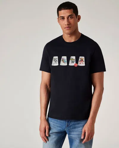 Paul Smith Mens Regular Fit Cups T-shirt