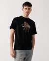 Paul Smith Mens Regular Fit Graffiti Mammoth T-shirt In Black