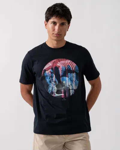 Paul Smith Mens Regular Fit Short Sleeve Astronaut T-shirt