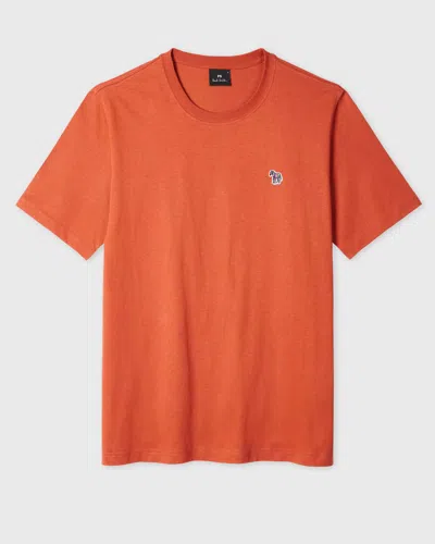 Paul Smith Mens Regular Fit Short Sleeve Zebra T-shirt