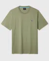 Paul Smith Mens Regular Fit Short Sleeve Zebra T-shirt In Green